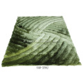 Seta shaggy con tappeto di progettazione 3D